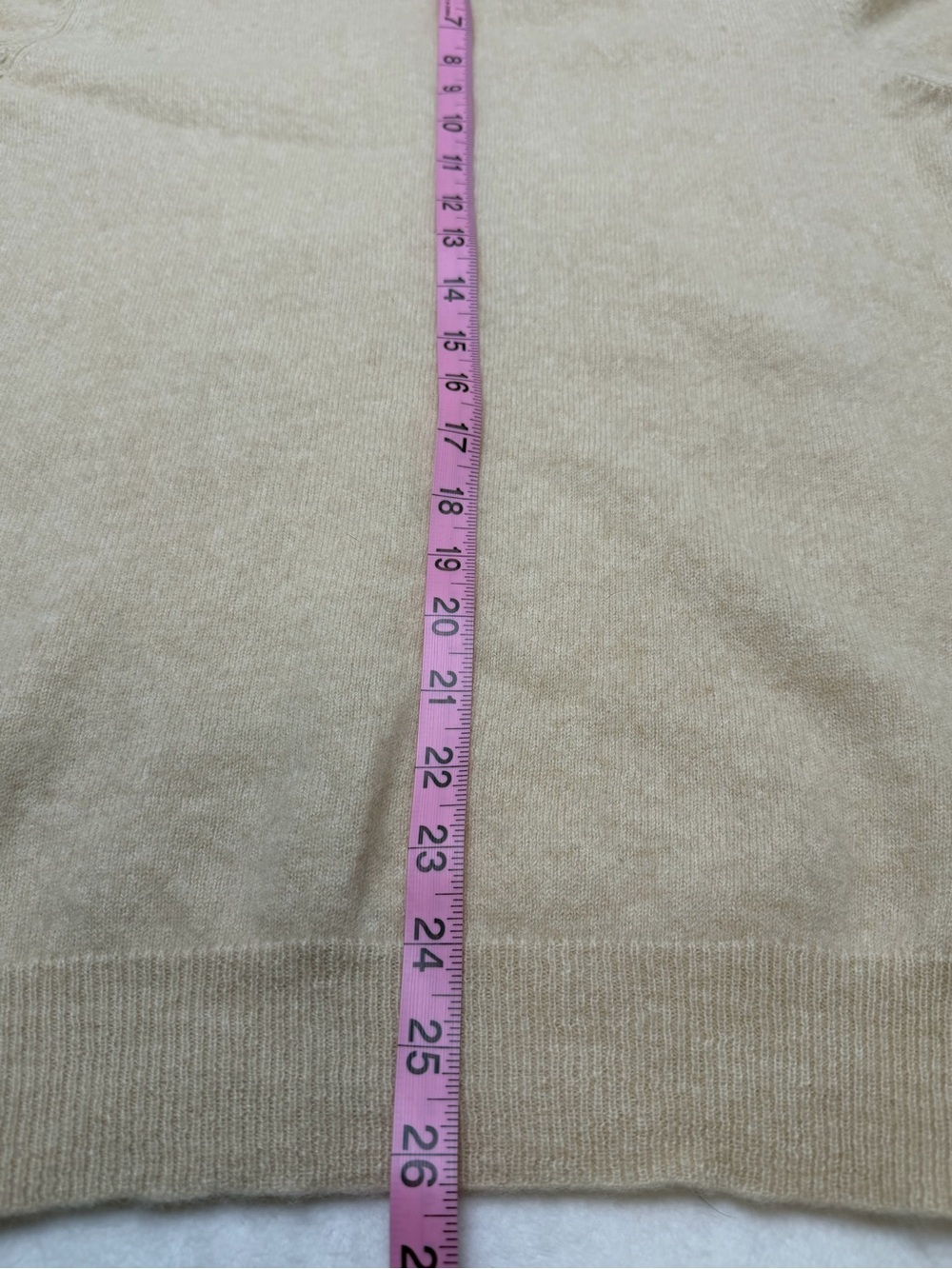 Cashmere Club Room Luxury 100% Cashmere V Neck Sweater Mens M Old Money Ivy Prep - Picture 7 of 10